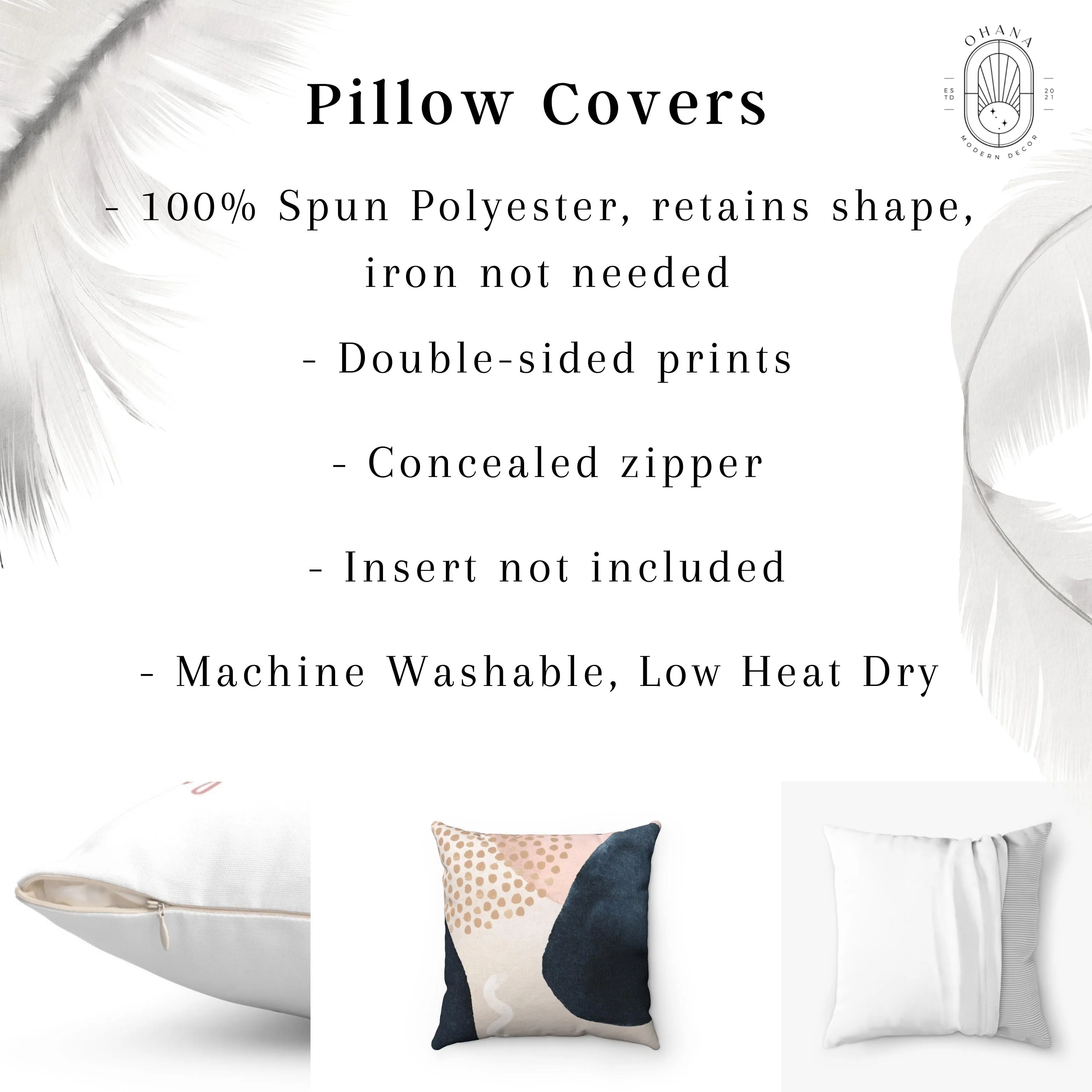 Abstract Boho Pillow Cover | Wine Red White