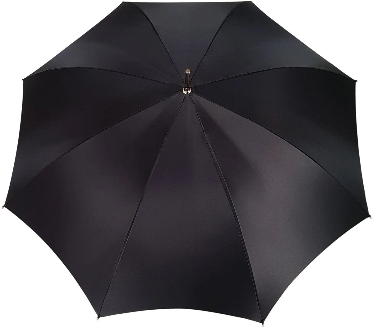 Black And White Pattern Plaid Double Cloth Umbrella