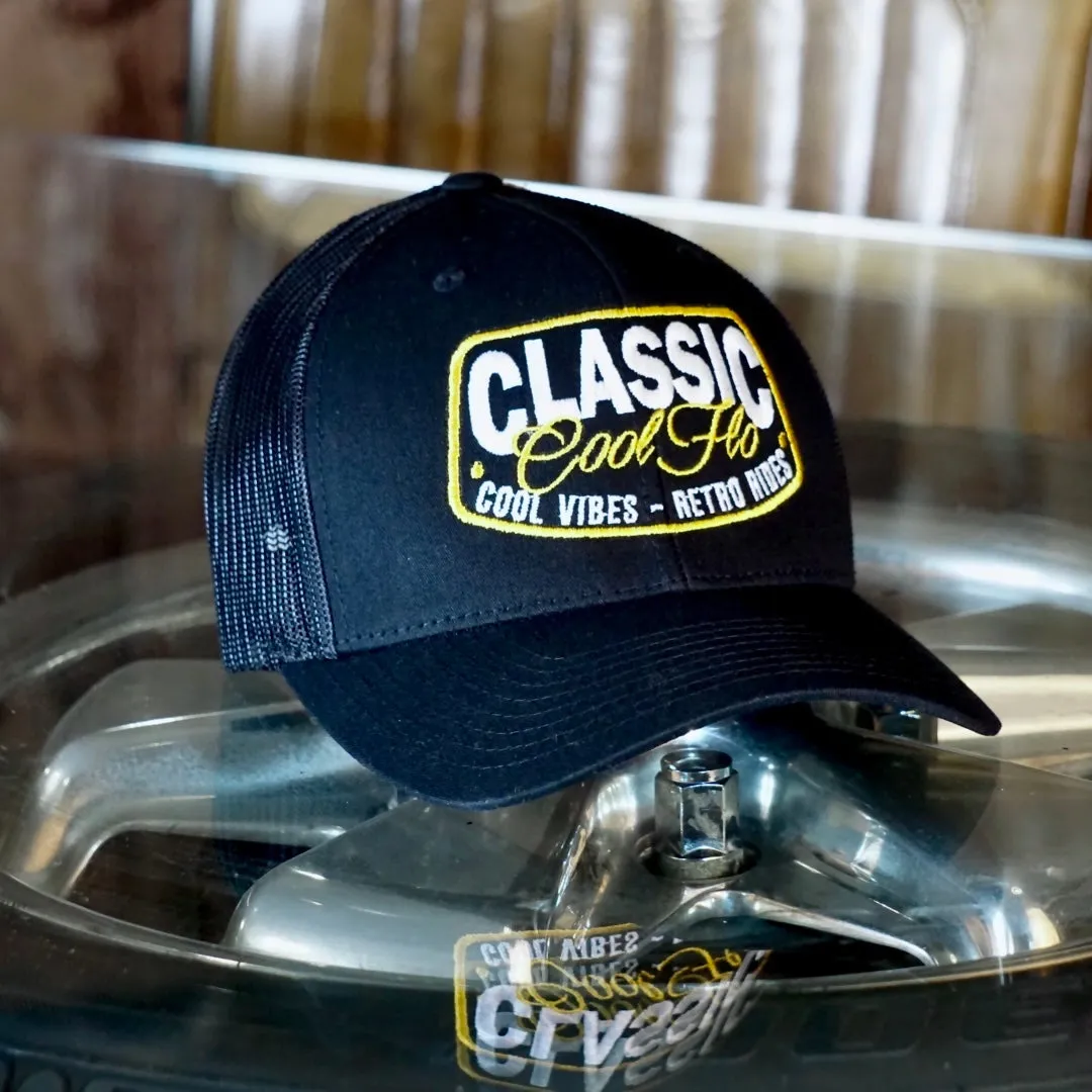 Cool Vibes Black Trucker Cap