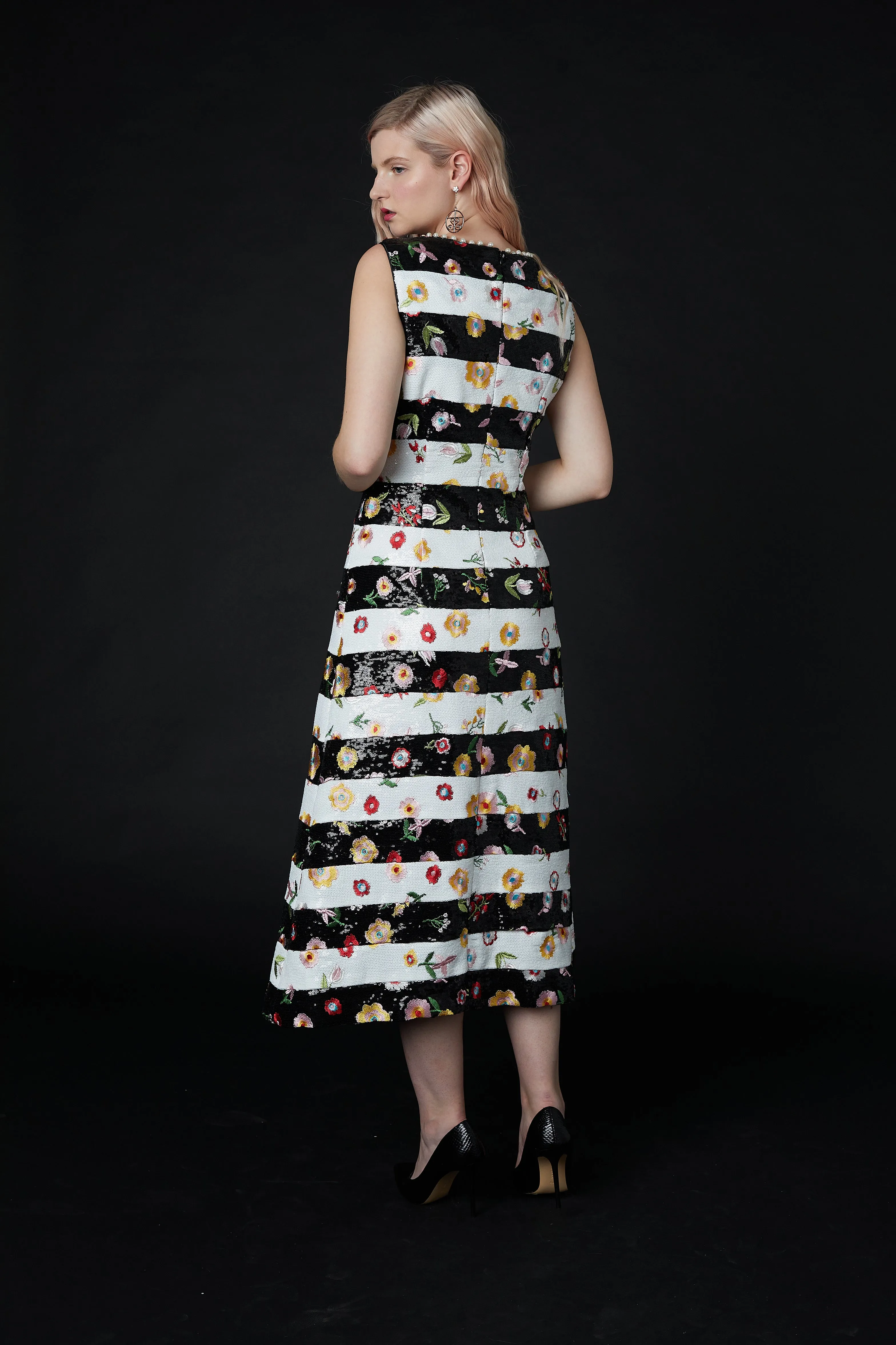 Derling Embroidered Gown