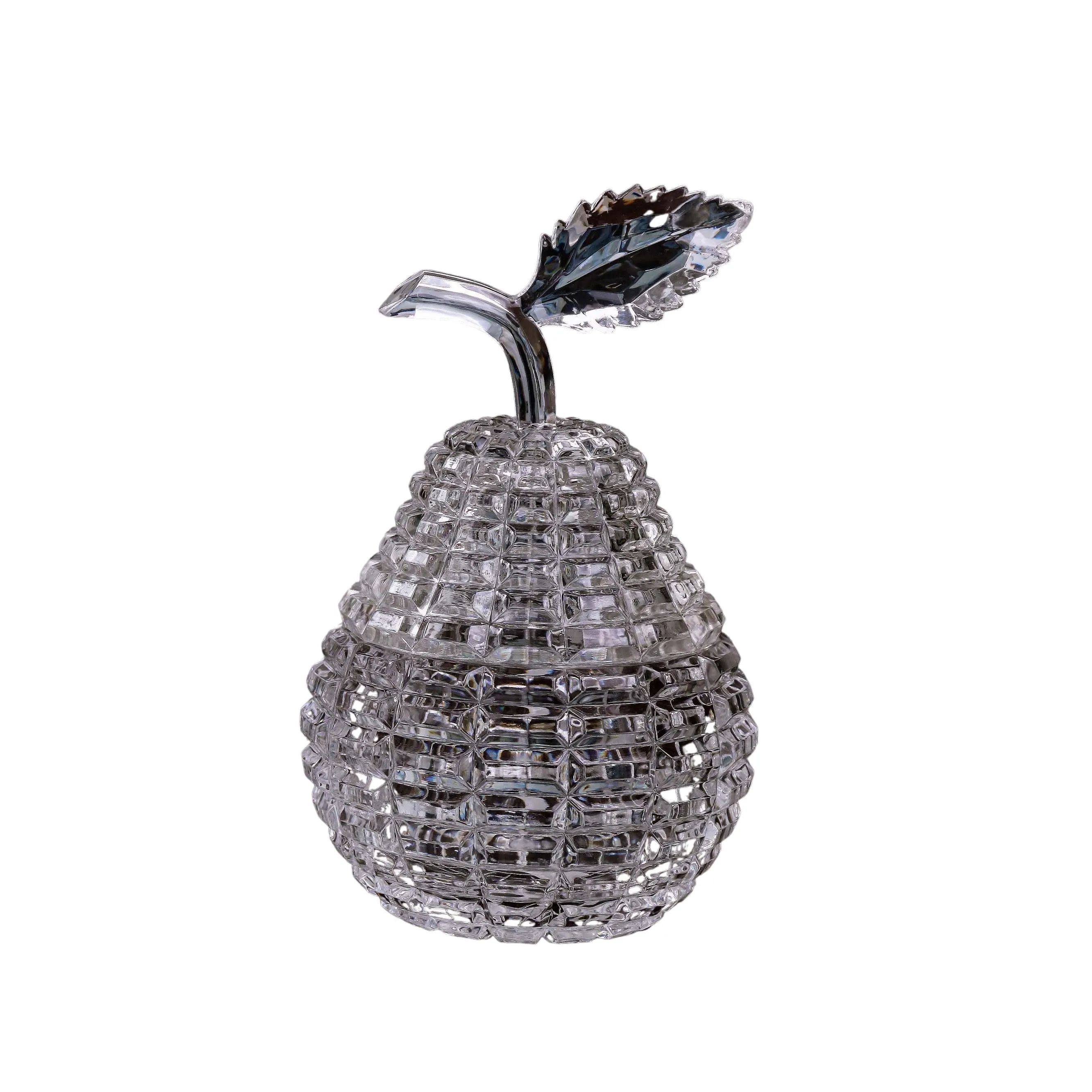 Diamond Cut Pear Jar