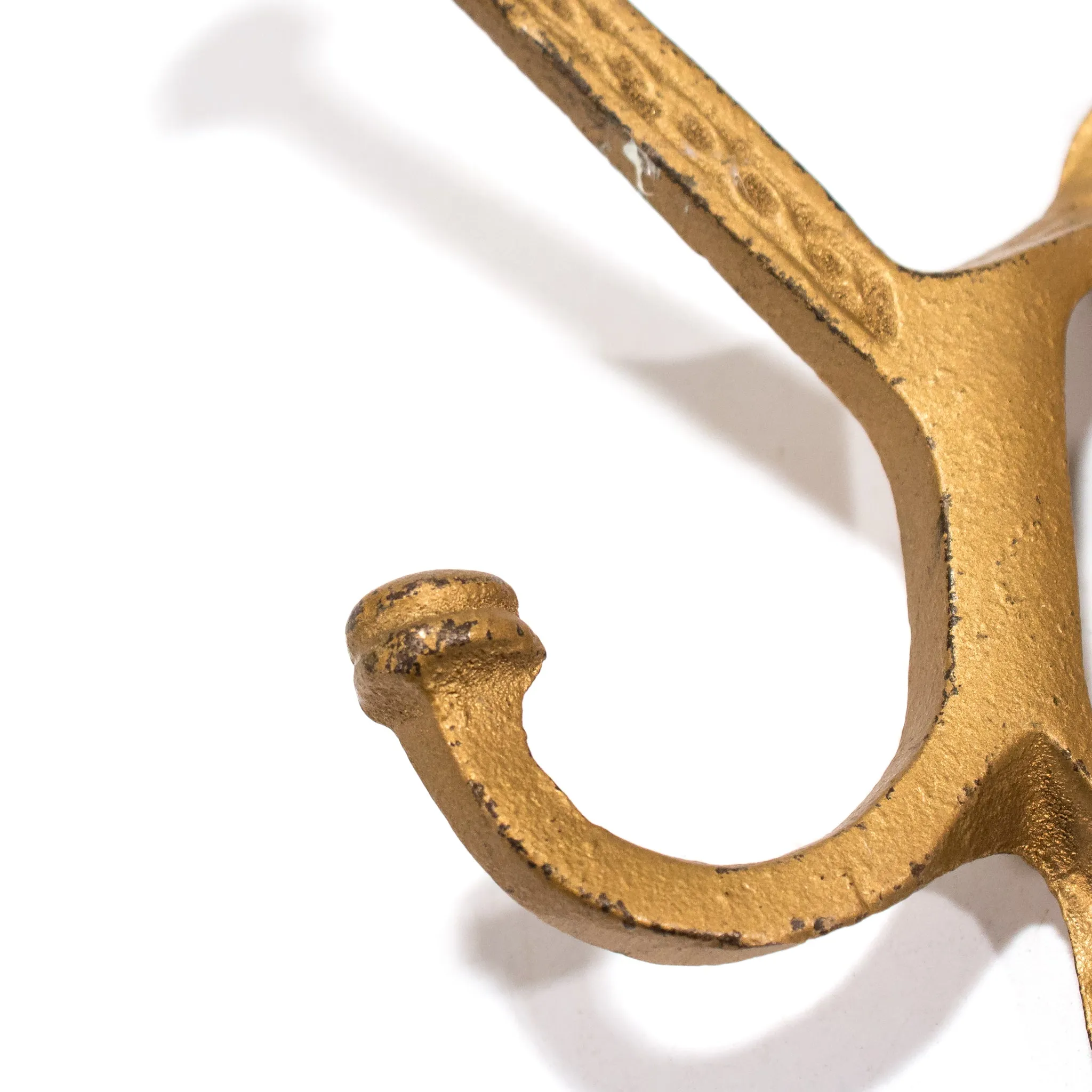 Four Prong Deco Coat Hat Hook