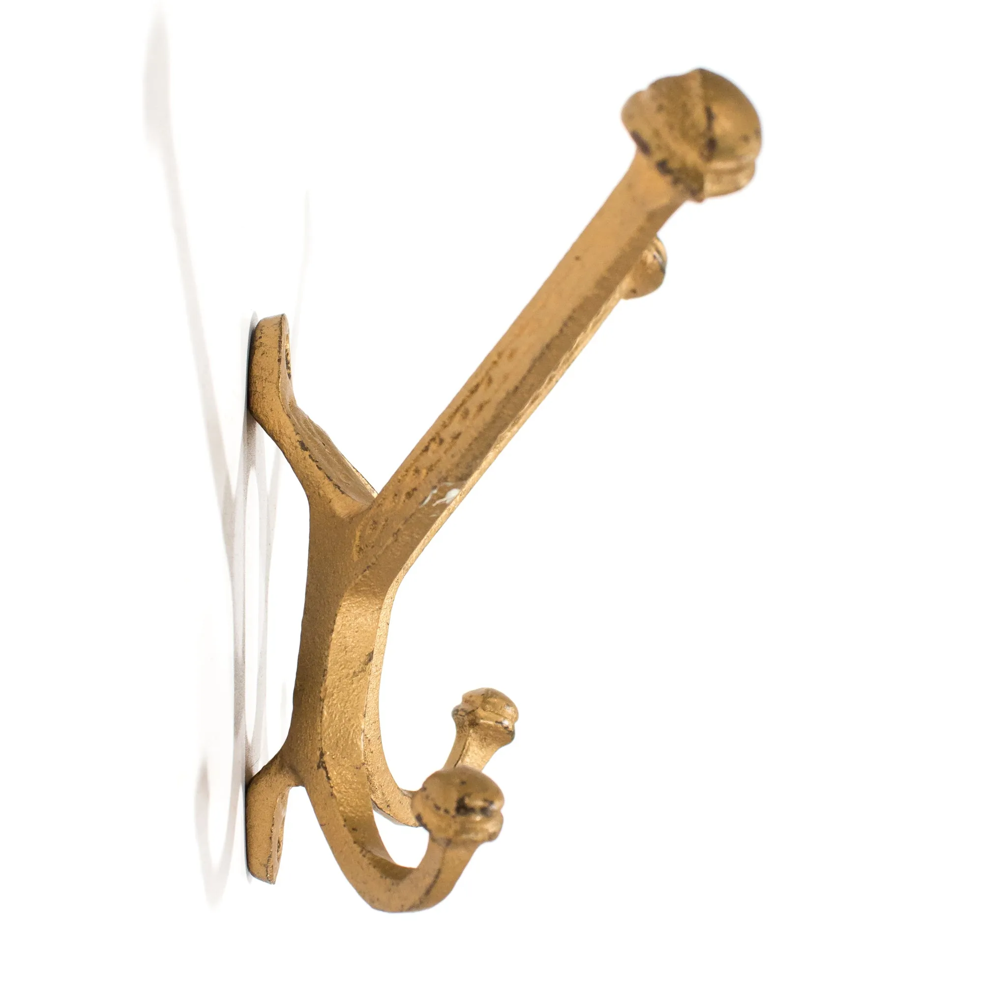 Four Prong Deco Coat Hat Hook