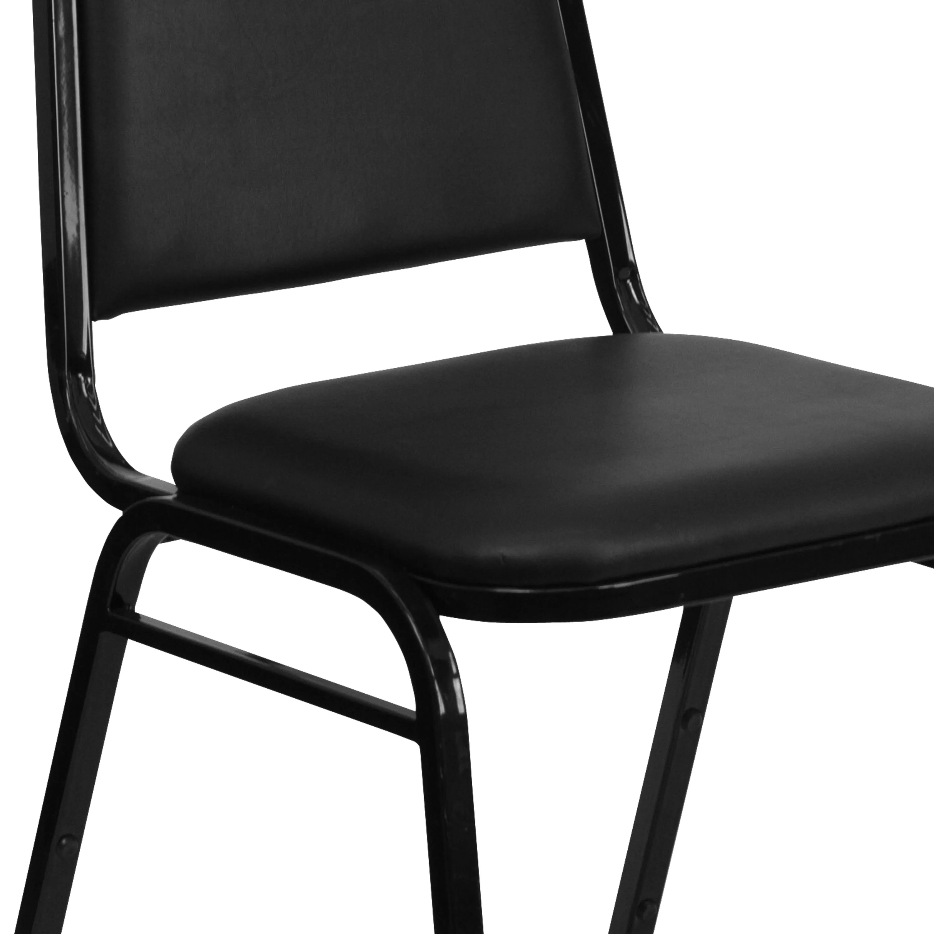 HERCULES Series Trapezoidal Back Stacking Banquet Chair with 1.5" Thick Seat