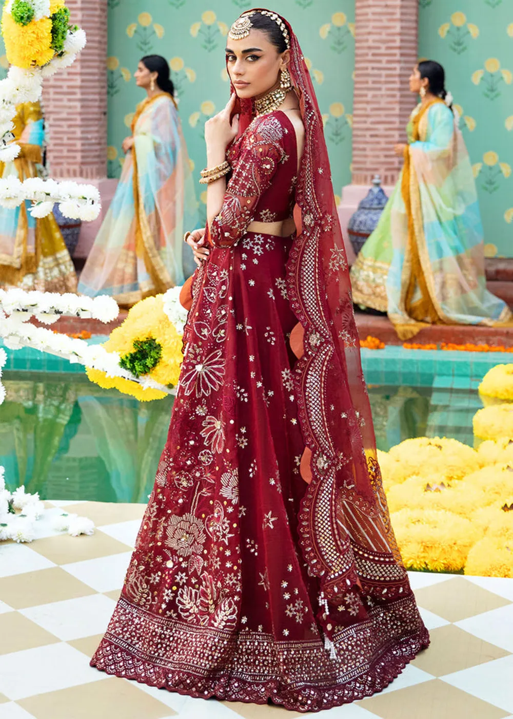 Jhoomro Wedding Luxury Formals 23 by Nureh | NL-53 - MAHRO