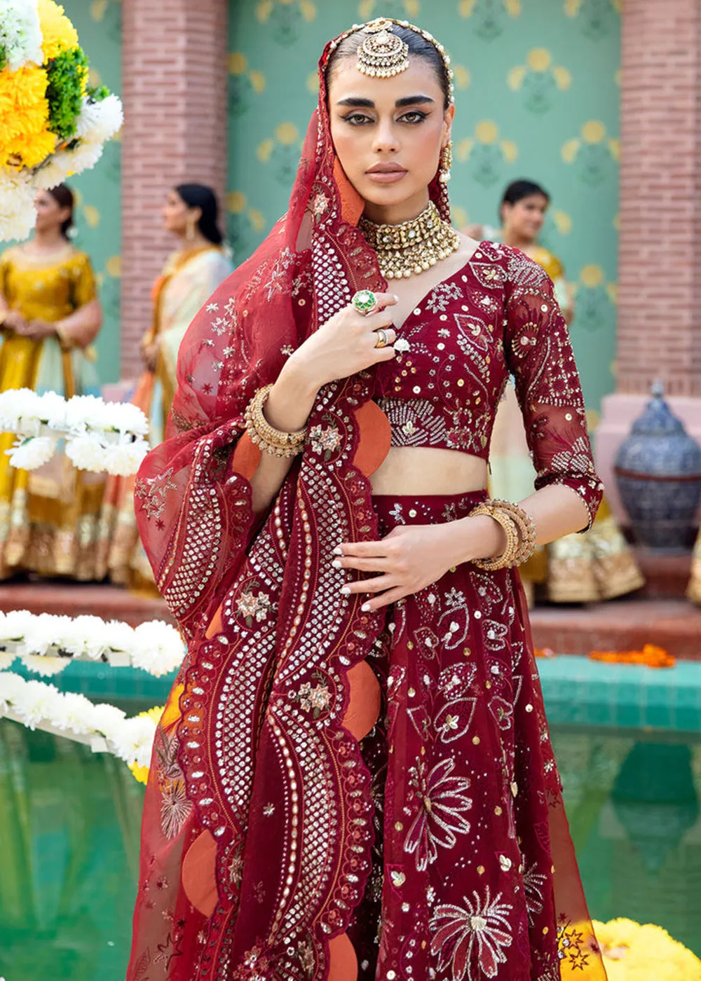 Jhoomro Wedding Luxury Formals 23 by Nureh | NL-53 - MAHRO