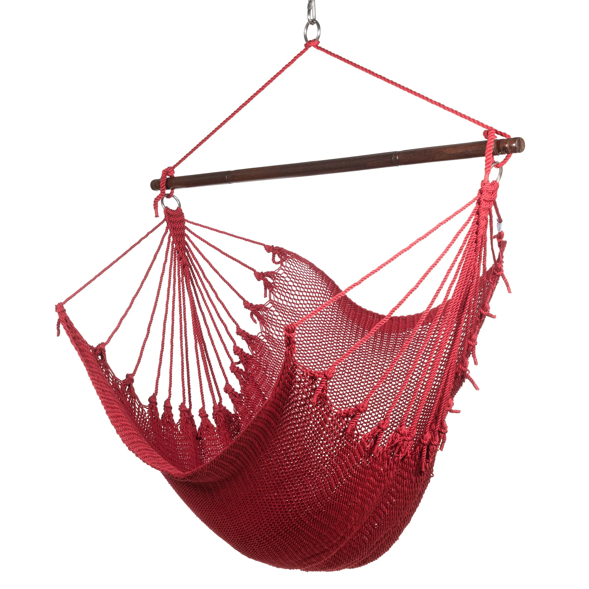 Jumbo Caribbean Hammock Chair - Red