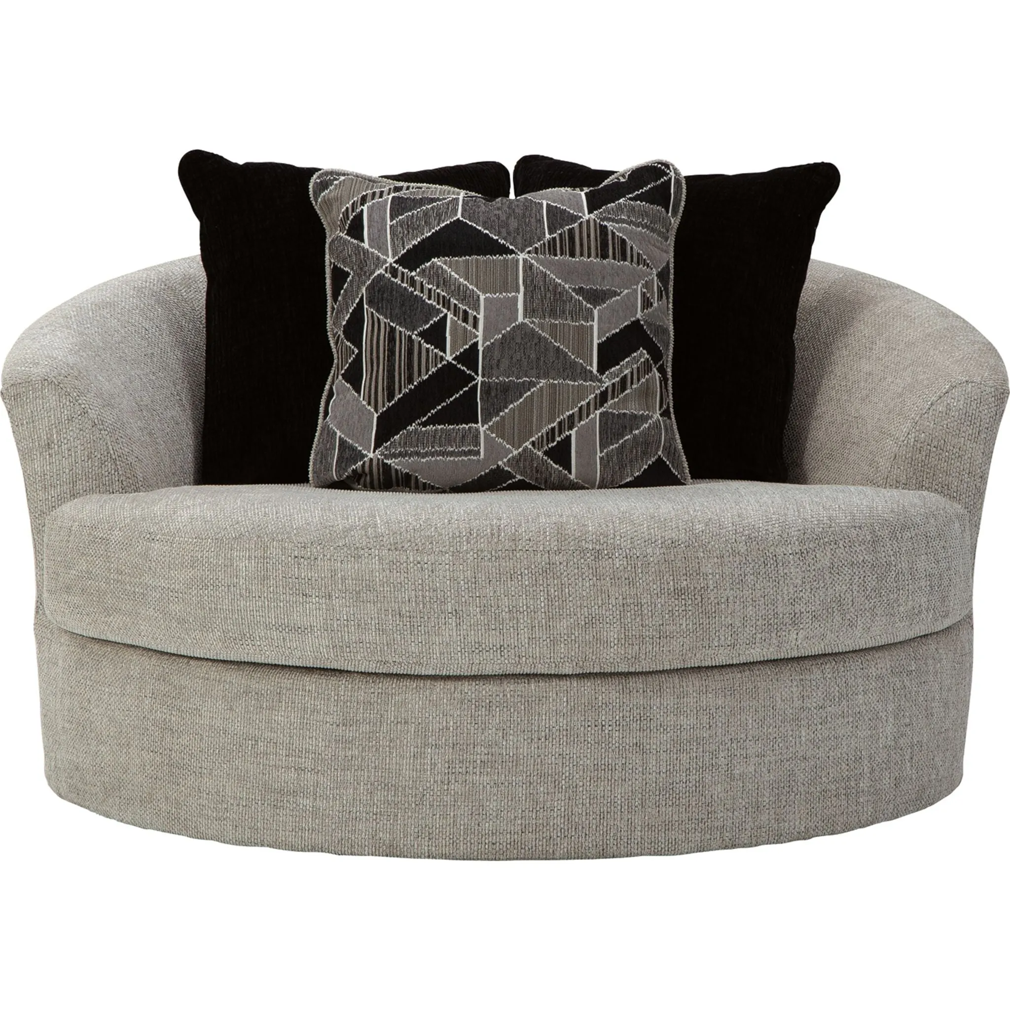 Megginson Oversize Swivel Accent Chair