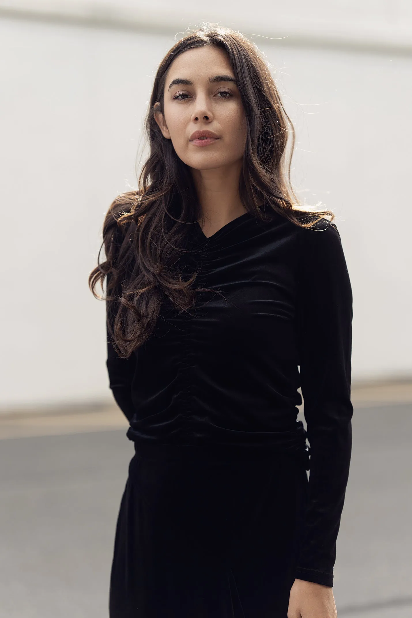 OFD ruched top