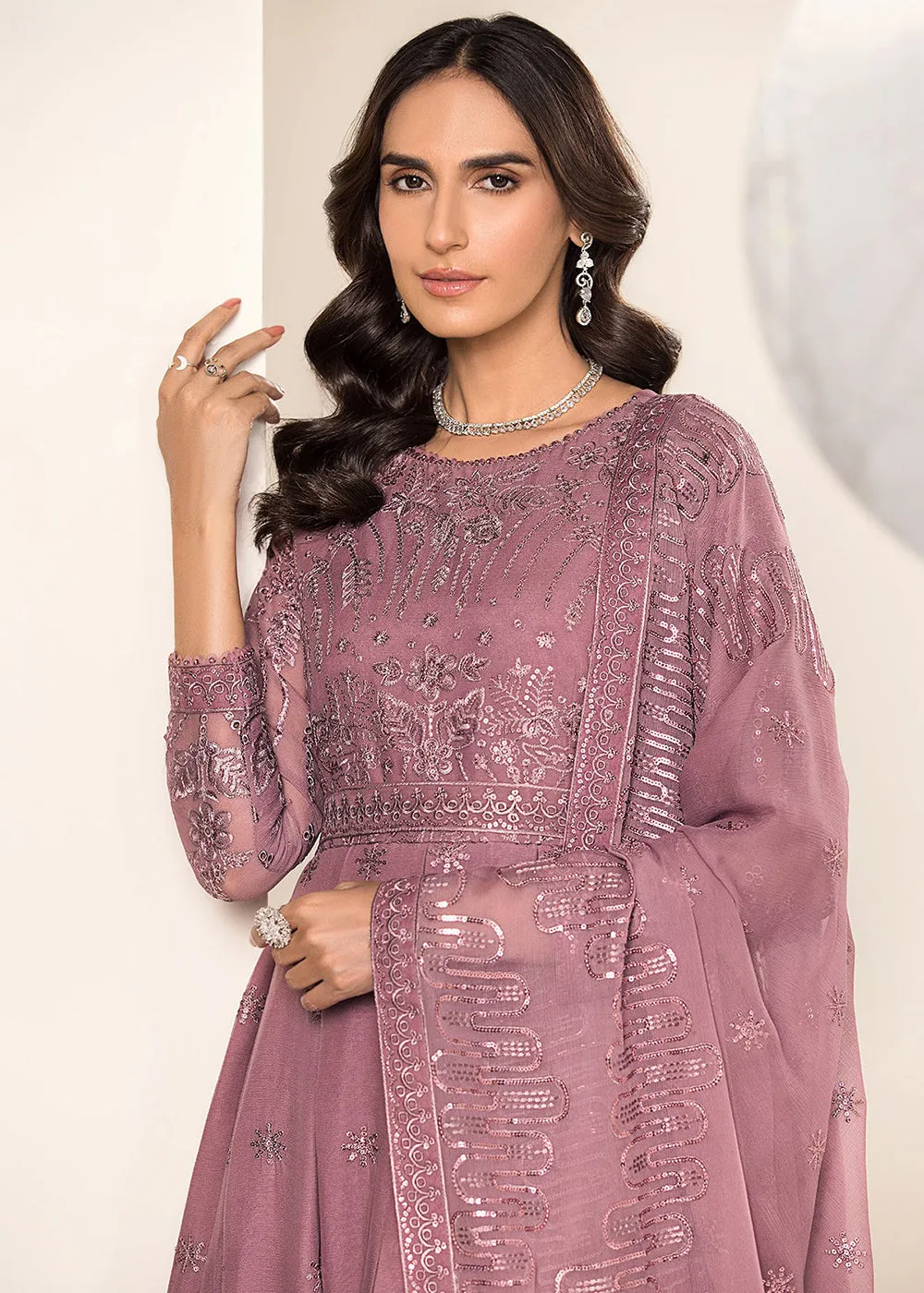 Pink Formal Suit - Alizeh - Lamhay Formals '23 - V15D04 – Nova