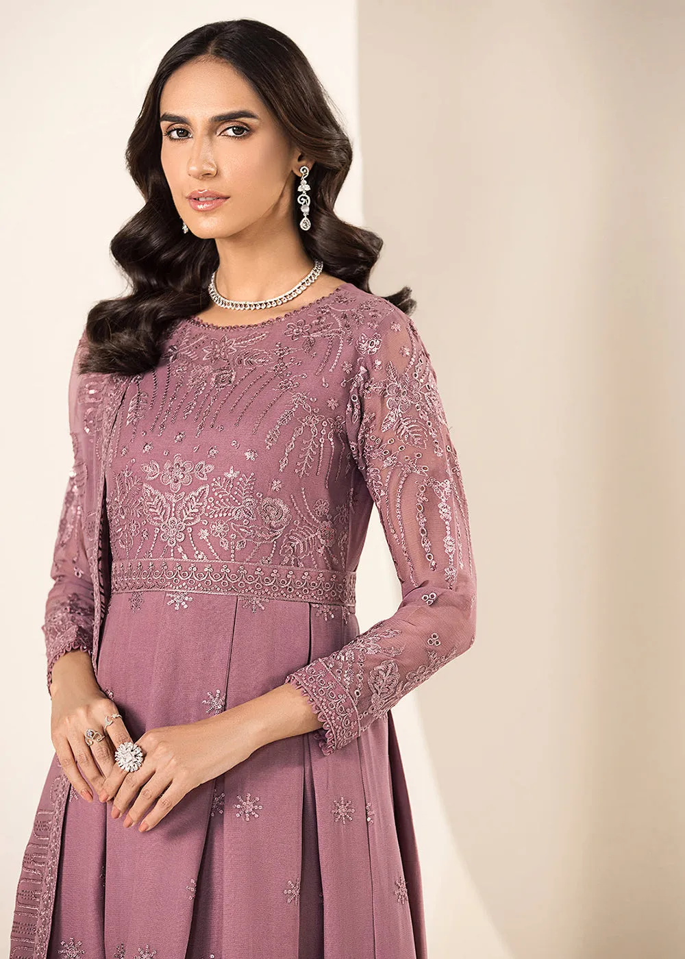 Pink Formal Suit - Alizeh - Lamhay Formals '23 - V15D04 – Nova
