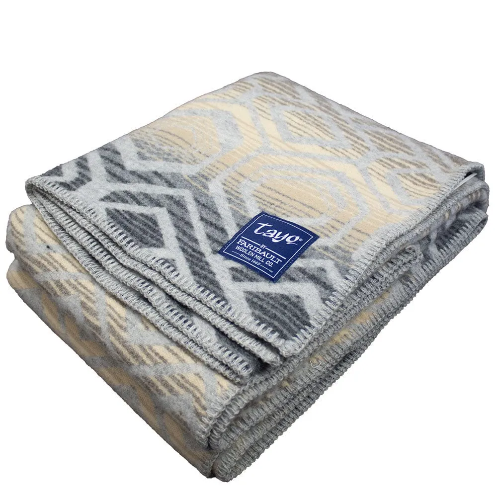 Tayo Onadein Nairobi Wool Throw Blanket