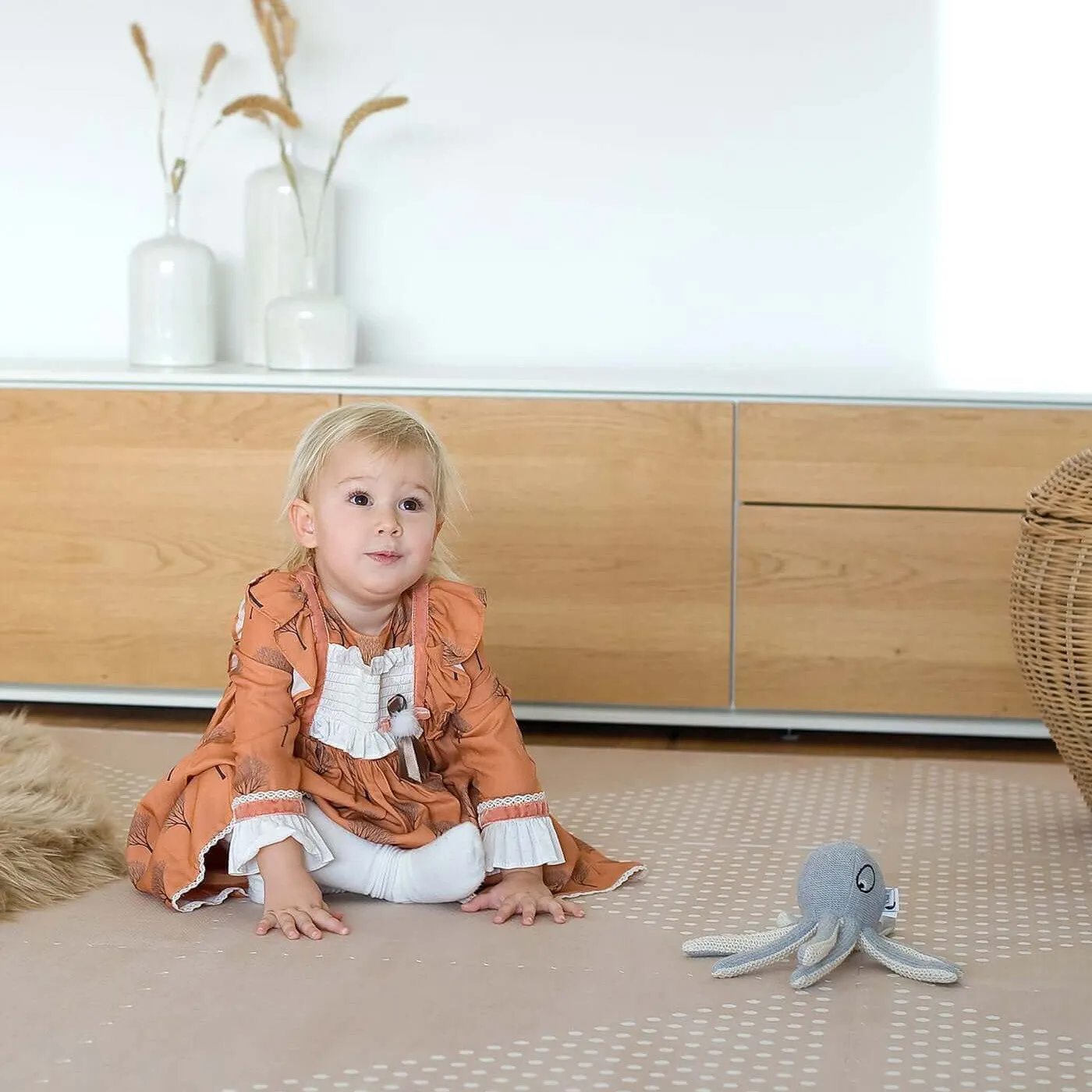 Toddlekind Premium Foam Playmats | Earth - Clay