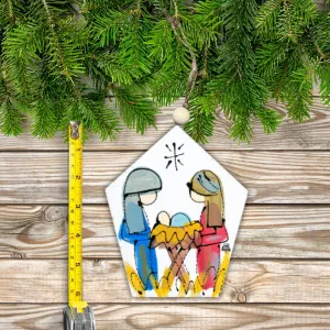 Traditional Nativity Ornament